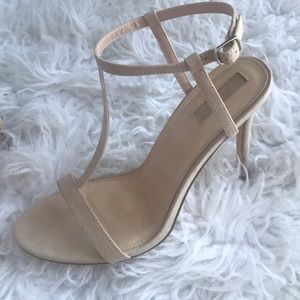 Nude Strappy Heels